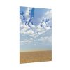 Sand, Sky and Clouds Poster