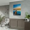 92411-175.jpg Old Boat in the Morning Sunlight Poster