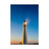 Lighthouse With Starry Night Poster