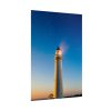 Lighthouse With Starry Night Poster