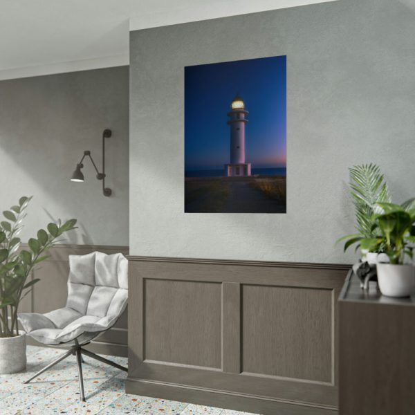 Lighthouse Cap de Barbaria Poster