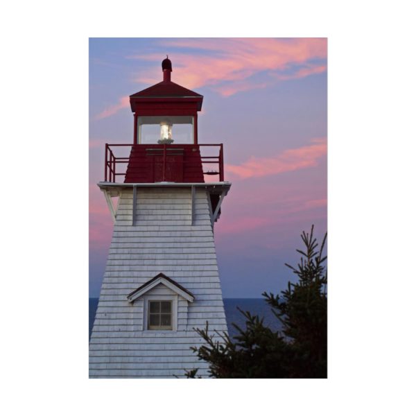 Lighthouse Sky Poster