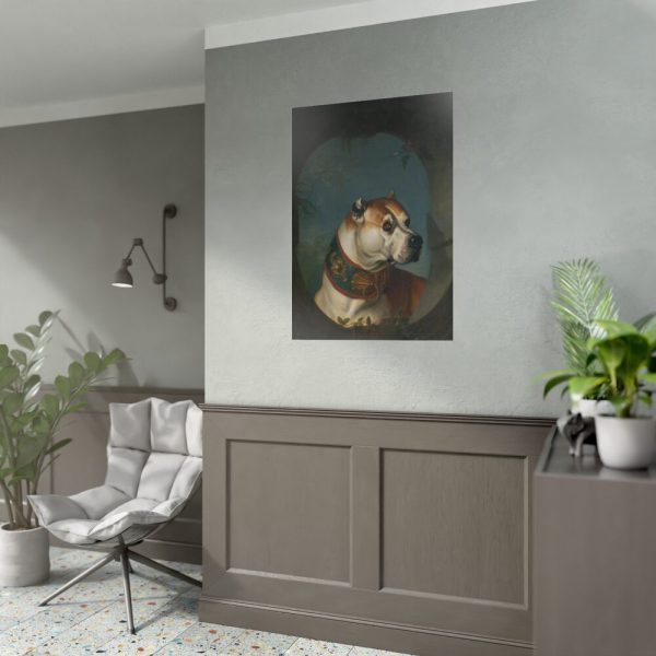 92411-20.jpg Portrait of a Dog Poster