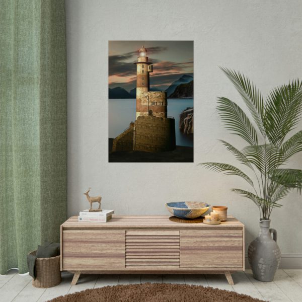 92411-204.jpg Computer Visualization of Lighthouse Poster