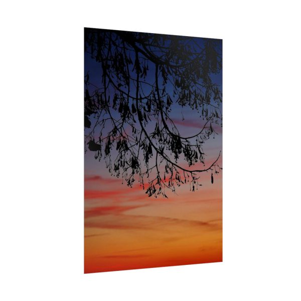 Gloomy Mystical Clouds Poster
