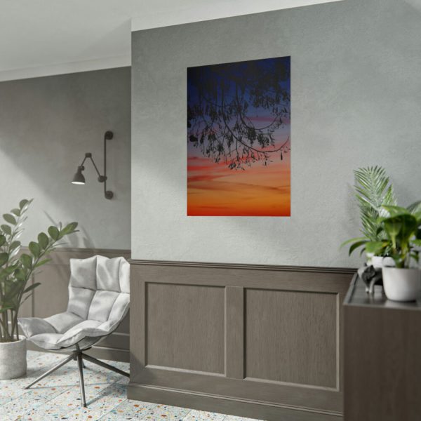 Gloomy Mystical Clouds Poster