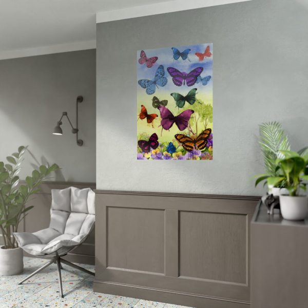 92411-23.jpg Butterfly Painting Art Graphic Poster