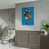 92411-250.jpg Yale Man playing American football Poster