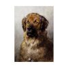 92411-3.jpg Head of a Leonberger by Otto Eerelman Poster