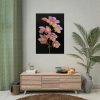 Pink Boat Orchid Poster