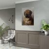 92411-5.jpg Head of a Leonberger by Otto Eerelman Poster
