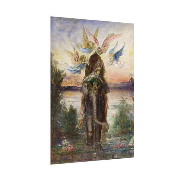 Gustave Moreau Sacred Elephant Poster
