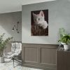 Kitten with Blue Eyes Poster