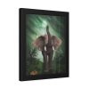 93816-1.jpg Elephant Hare Trees Fantasy Framed Poster