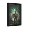 93818-1.jpg Elephant Hare Trees Fantasy Framed Poster