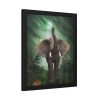 93821-1.jpg Elephant Hare Trees Fantasy Framed Poster