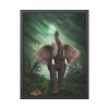 93827.jpg Elephant Hare Trees Fantasy Framed Poster