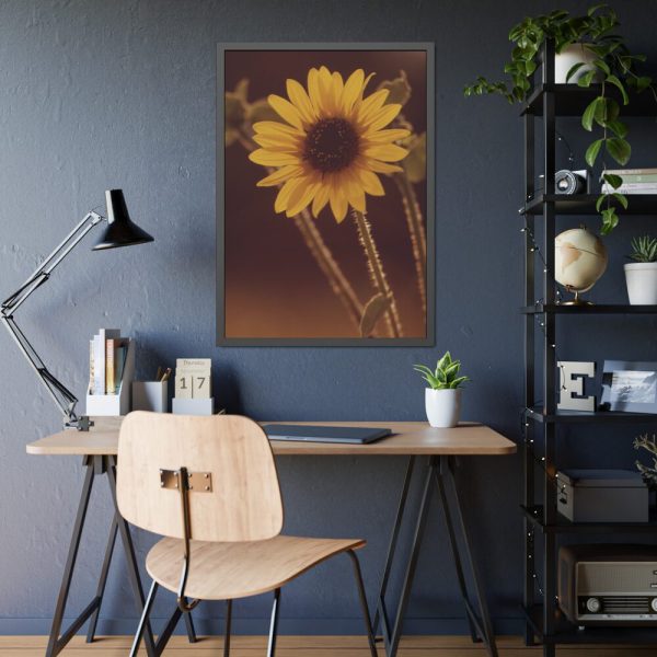 93830-130.jpg The Sunflower is Blooming Framed Poster