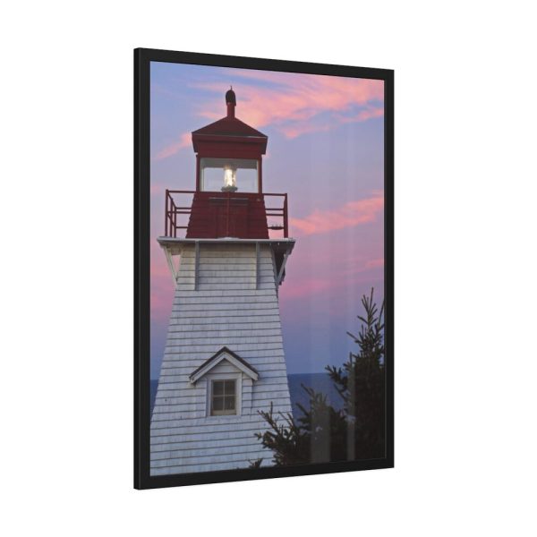 Lighthouse Sky Framed Poster