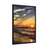 93830-173.jpg Beautiful Sunset Above the Ocean Framed Poster