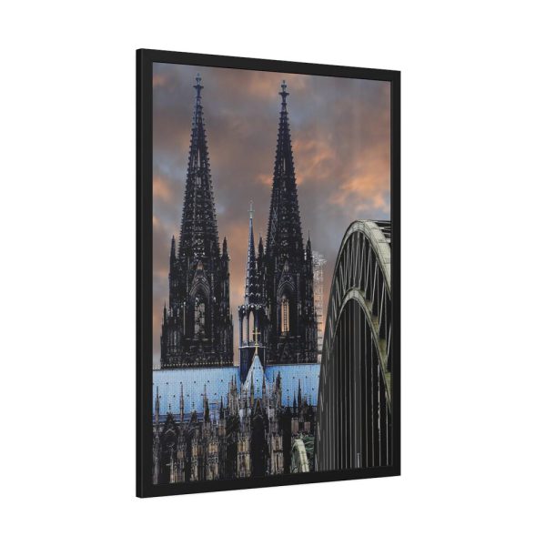 93830-177.jpg Cologne Cathedral Hohenzollern Bridge Framed Poster