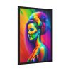 Acrylic Painting Framed Poster
