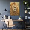 Lion Closeup Africa Framed Poster
