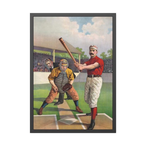 93830-204.jpg Full sheet baseball by Calvert Lithographing Co Framed Poster