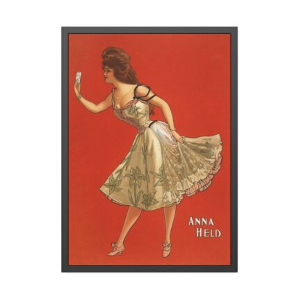 Anna Held Framed Poster