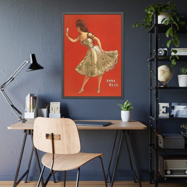 93830-210.jpg Anna Held Framed Poster