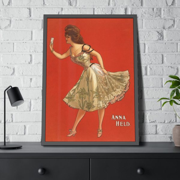93830-211.jpg Anna Held Framed Poster