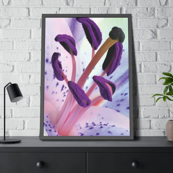 Beautiful Lily Framed Poster