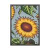 Sunflower Pattern Framed Poster