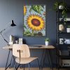 Sunflower Pattern Framed Poster