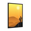93831-133.jpg Cactus in Desert Framed Poster