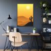 93831-134.jpg Cactus in Desert Framed Poster