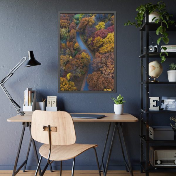 93831-142.jpg Forest in Autumn Colors Framed Poster