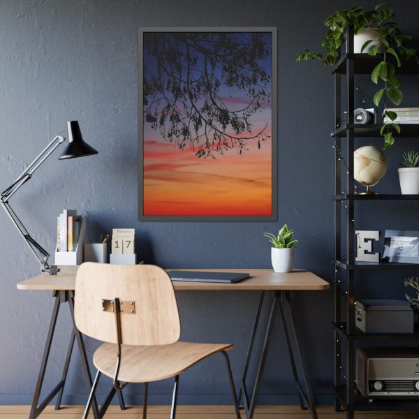 93831-182.jpg Gloomy Mystical Clouds Framed Poster