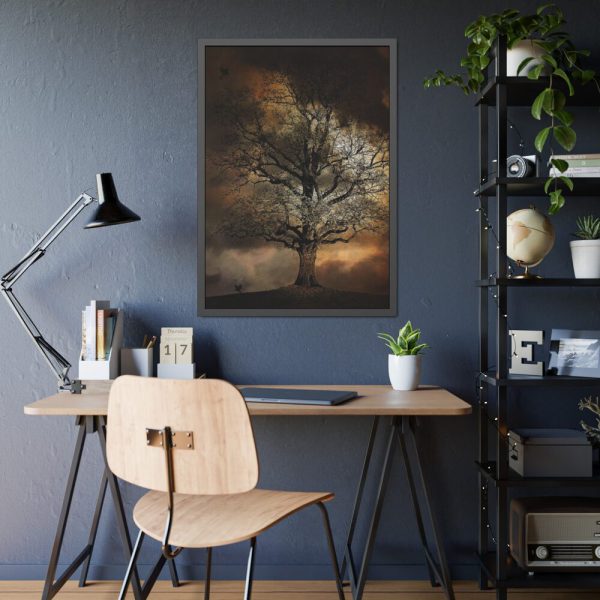93831-186.jpg Tree Landscape Framed Poster