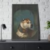 Portrait of a Dog Framed Poster