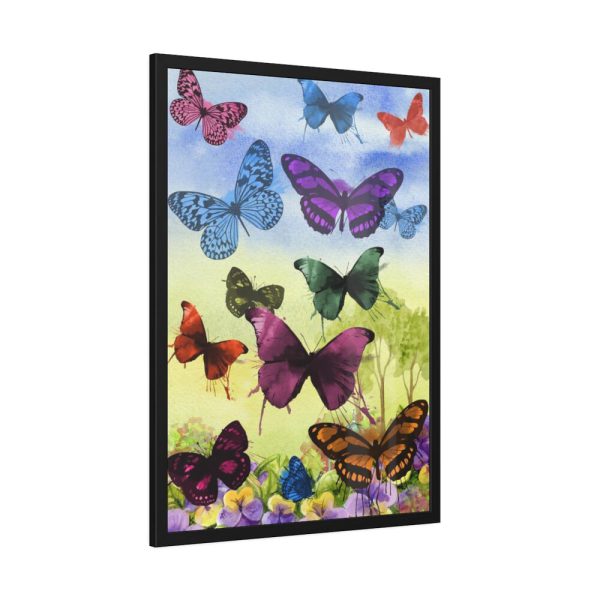 93831-29.jpg Butterfly Painting Art Graphic Framed Poster