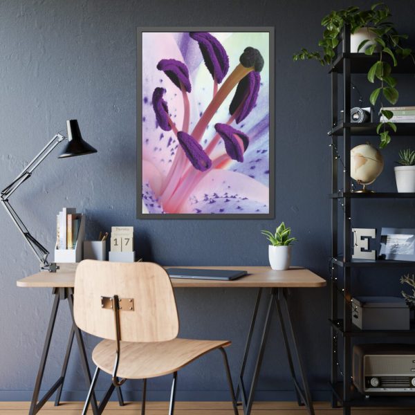 Beautiful Lily Framed Poster