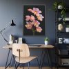 93831-50.jpg Pink Boat Orchid Framed Poster