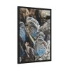 93831-65.jpg Blue Butterflies Framed Poster