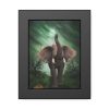 93832.jpg Elephant Hare Trees Fantasy Framed Poster