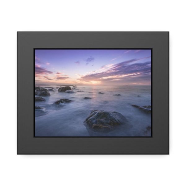 93836-12.jpg A Scenic Shot of The Clouds and Sunset Framed Poster