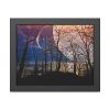 93841-8.jpg Full Moon and Forest Night Darkness Framed Poster