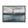 93854-1028.jpg Antarctic Lighthouse Tierra Del Fuego South America Framed Poster