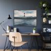 93854-1030.jpg Antarctic Lighthouse Tierra Del Fuego South America Framed Poster