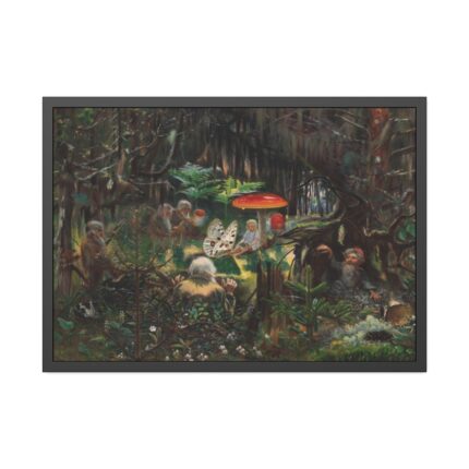 Fairy Tale Princess by Thorsten Wasastjerna Framed Poster